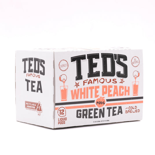 Java House - Ted's - White Peach Cold Brewed Green Tea
