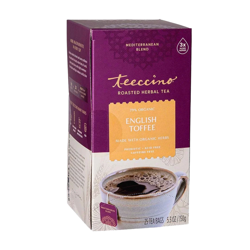 Load image into Gallery viewer, Teeccino - English Toffee Roasted Herbal Tea
