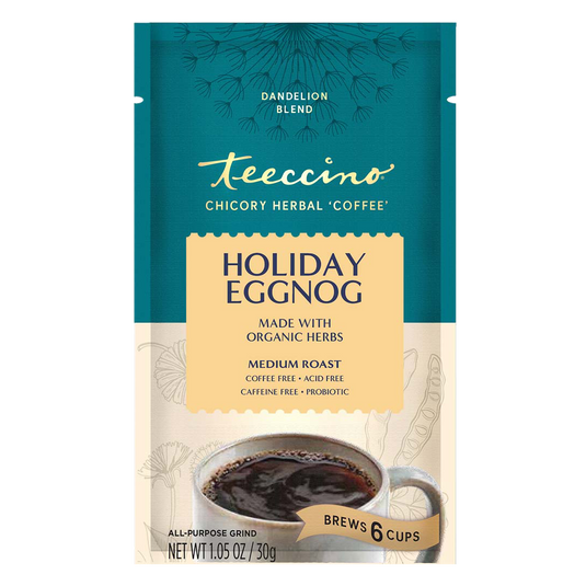 Teeccino - Holiday Eggnog Herbal Coffee