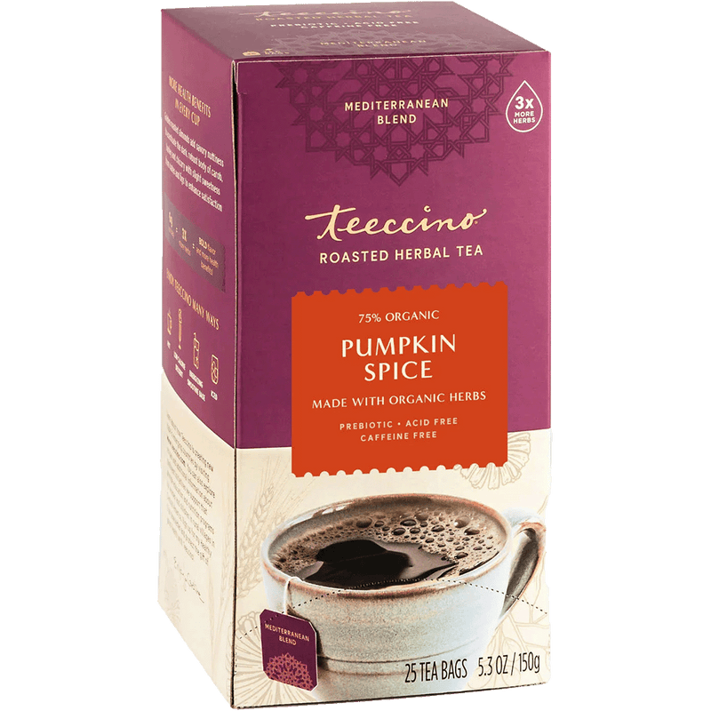Load image into Gallery viewer, Teeccino - Pumpkin Spice Roasted Herbal Tea
