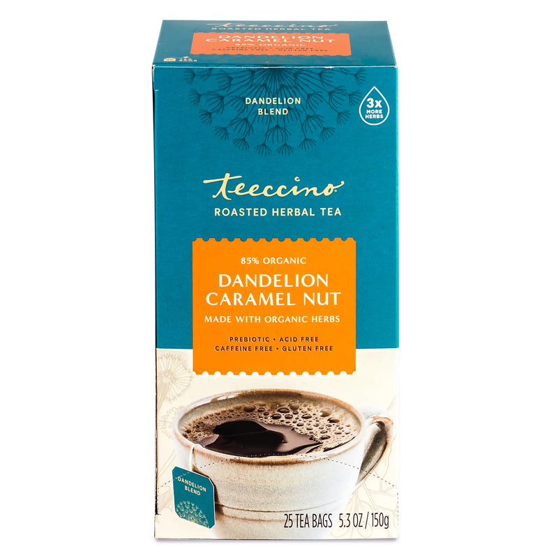 Load image into Gallery viewer, Teeccino - Dandelion Caramel Nut Roasted Herbal Tea
