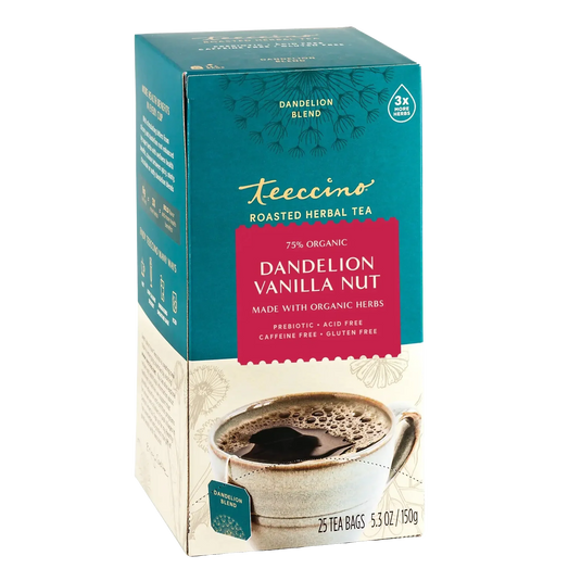 Teeccino - Dandelion Vanilla Nut Roasted Herbal Tea