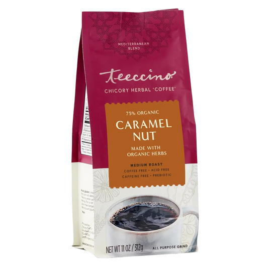 Teeccino - Caramel Nut Chicory Herbal Coffee