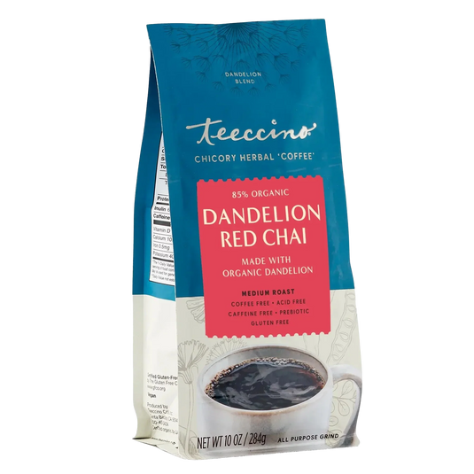 Teeccino - Dandelion Red Chai Herbal Coffee