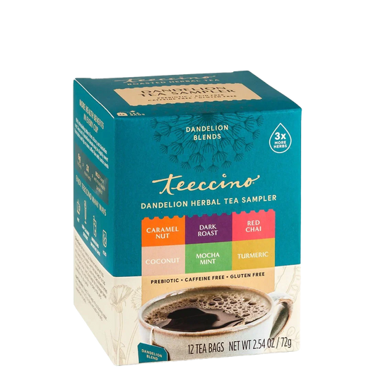 Teeccino - Dandelion Herbal Tea Sampler Box