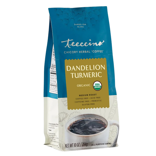 Teeccino - Dandelion Turmeric Herbal Coffee
