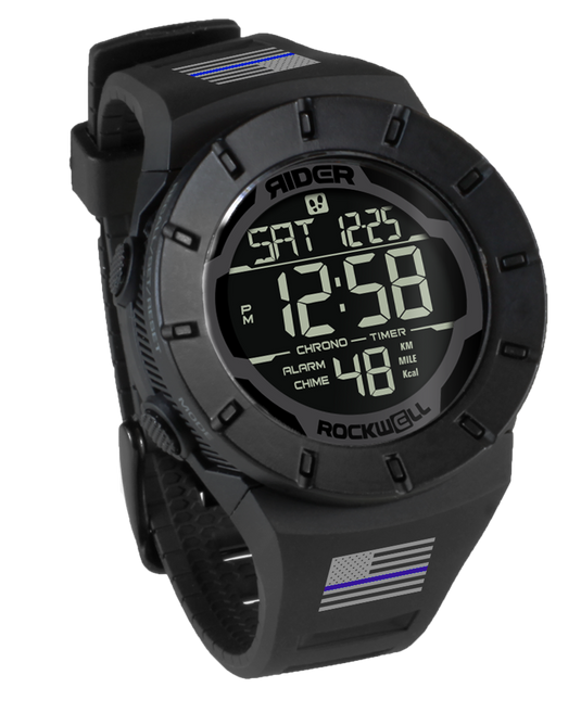 Rockwell Time - Coliseum Fit™ Forum - Police Freedom Edition (Phantom Black) Watch