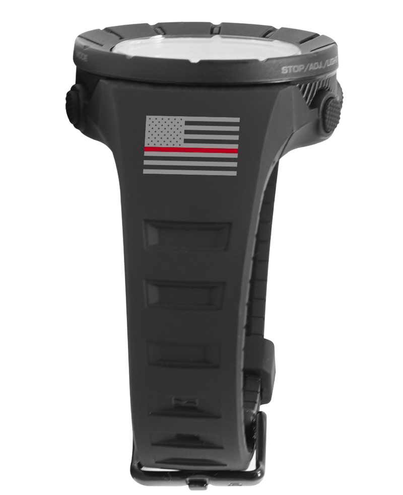 Load image into Gallery viewer, Rockwell Time - Coliseum Fit™ Forum - Firefighter Freedom Edition (Phantom Black) Watch
