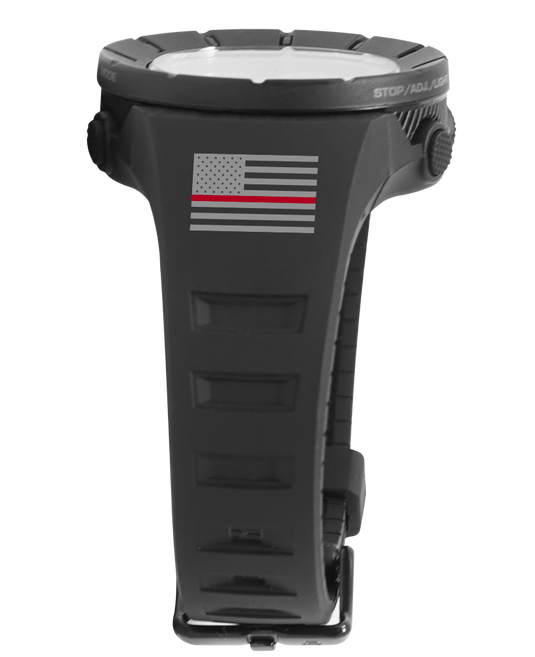 Rockwell Time - Coliseum Fit™ Forum - Firefighter Freedom Edition (Phantom Black) Watch