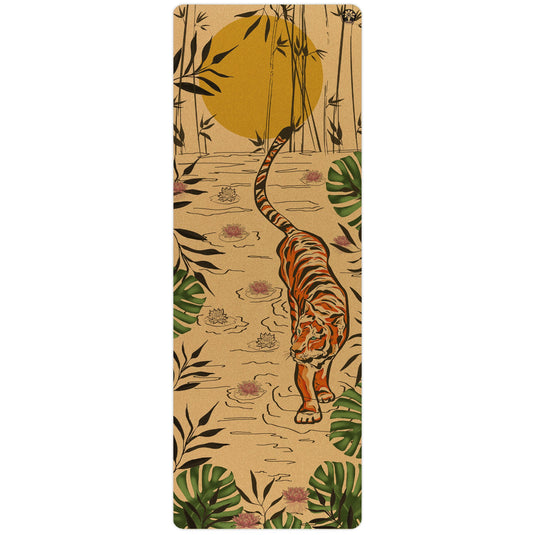 Yoloha Yoga - Tiger Lotus Unity Air Cork Yoga Mat