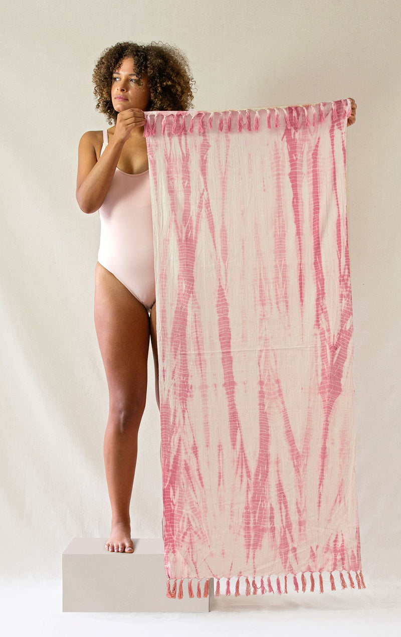 Load image into Gallery viewer, Naturally Dyed Herbal Yoga Towels

