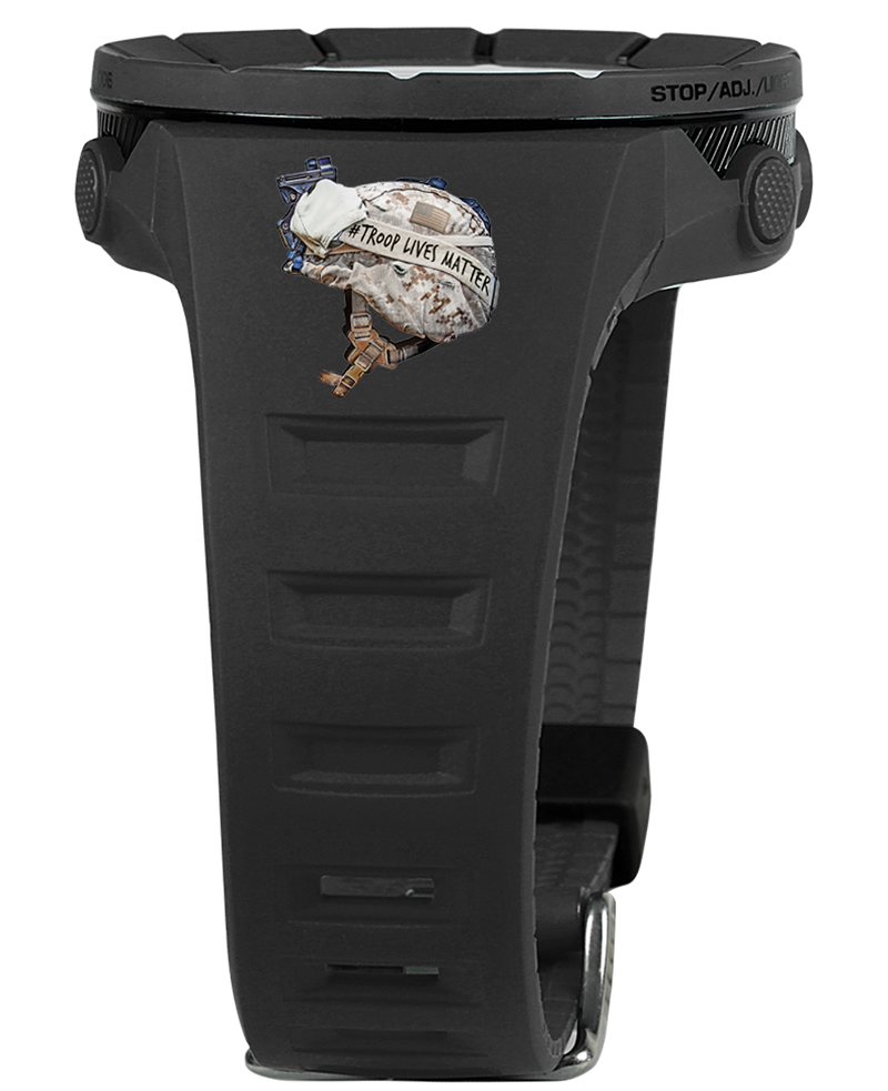 Load image into Gallery viewer, Rockwell Time - Coliseum Fit™ - Troop Lives Matter Edition (Phantom Black) Watch
