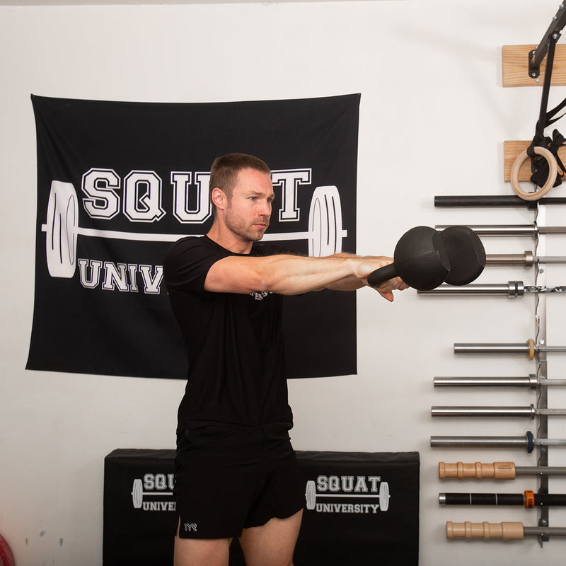 Load image into Gallery viewer, AbMat - U-Bell Split Kettlebell
