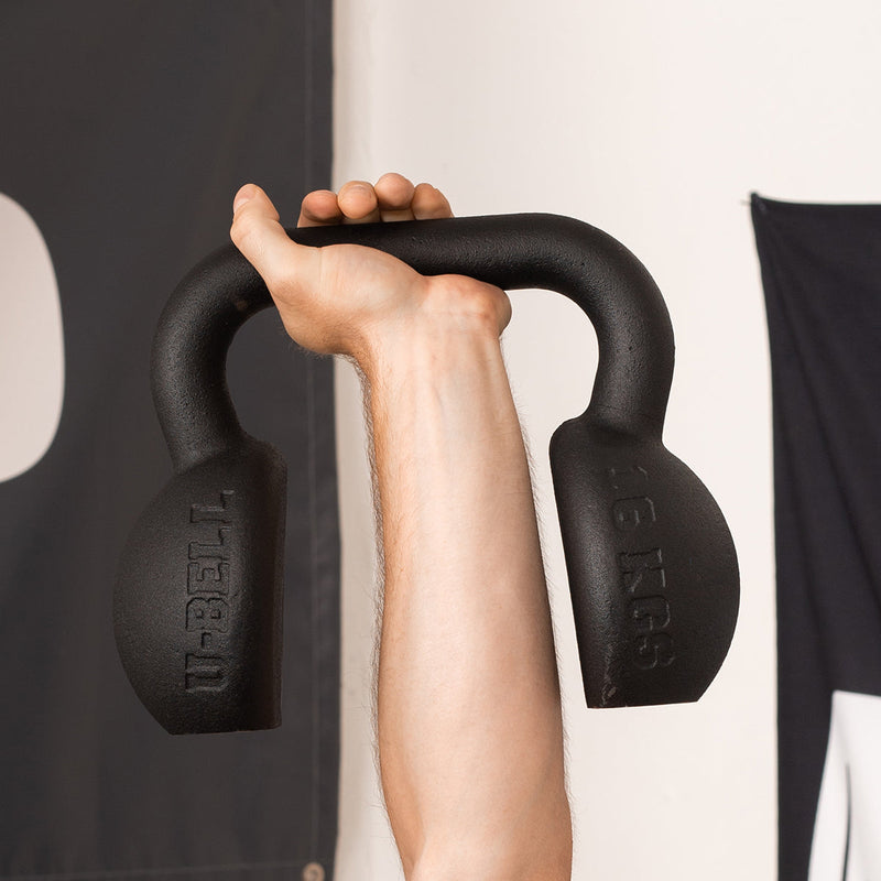 Load image into Gallery viewer, AbMat - U-Bell Split Kettlebell
