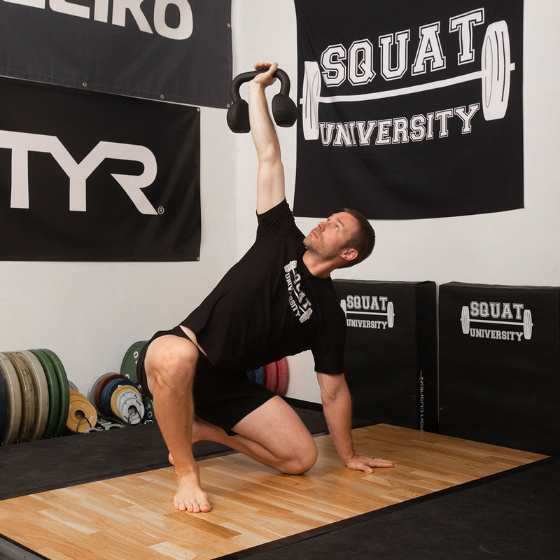 Load image into Gallery viewer, AbMat - U-Bell Split Kettlebell

