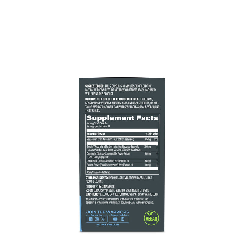 Load image into Gallery viewer, Sunwarrior - Active Sleep and Restore Capsules
