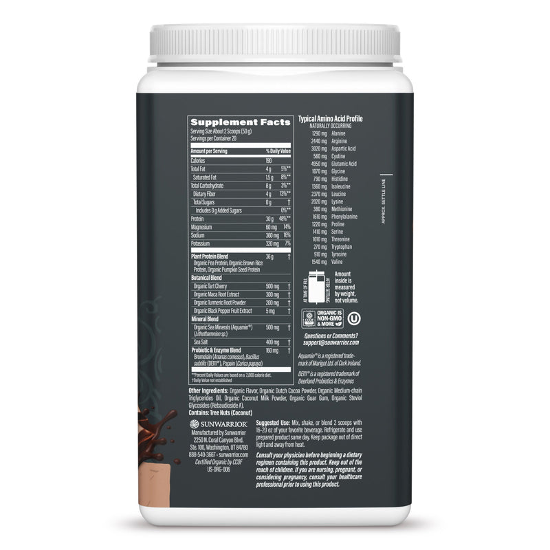Load image into Gallery viewer, Sunwarrior - Active Protein - Chocolate
