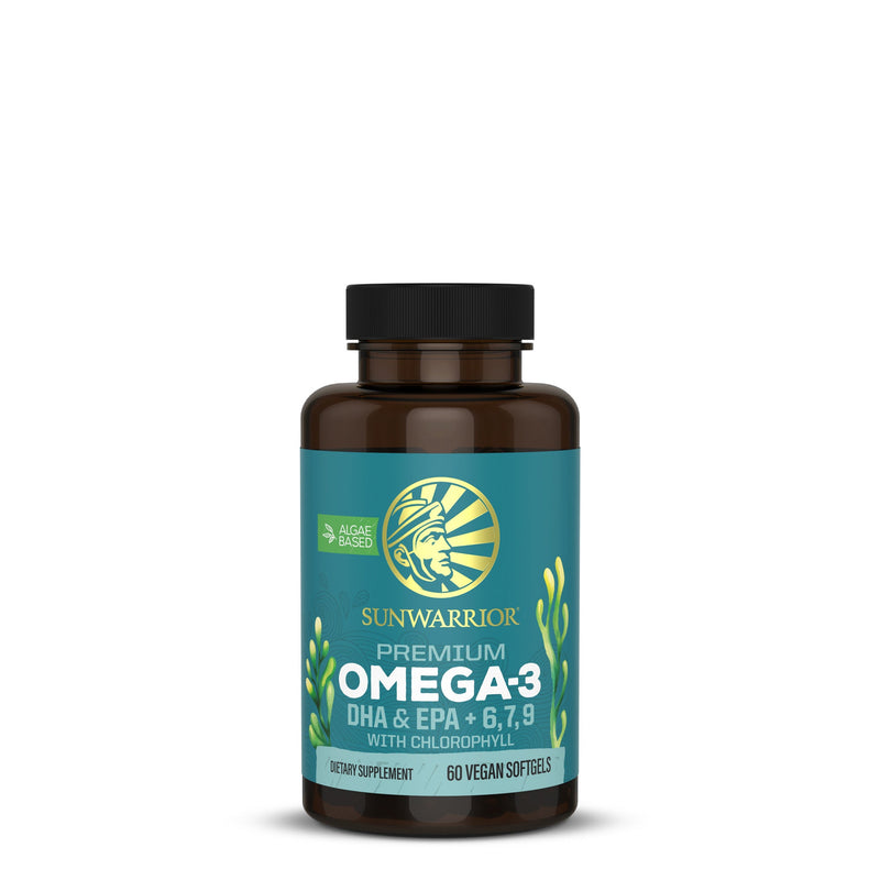 Load image into Gallery viewer, Sunwarrior - Premium Omega-3 - Vegan DHA &amp; EPA
