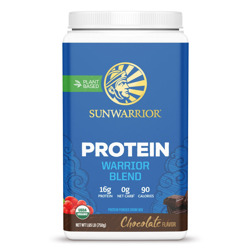 Load image into Gallery viewer, Sunwarrior - Warrior Blend Organic Protein - Chocolate
