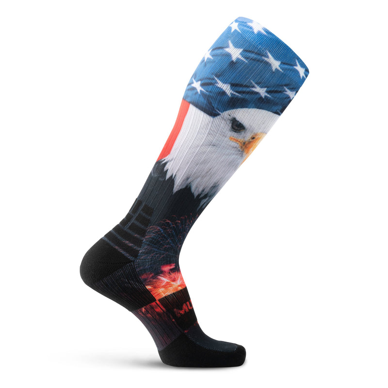 Load image into Gallery viewer, MudGear Custom USA Eagle Tall Compression Sock (1 Pair)
