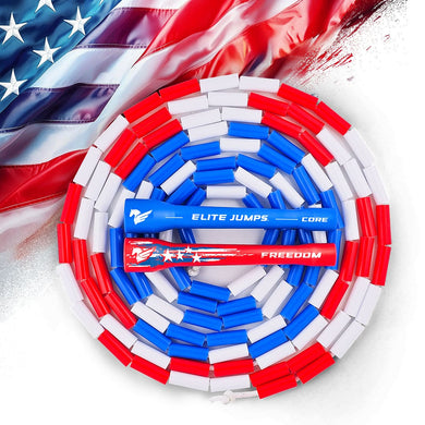 Elite Jumps - Freedom - Usa Flag Beaded Jump Rope