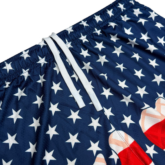Elite Athletic Gear - USA Flag Ice Cream Shorts
