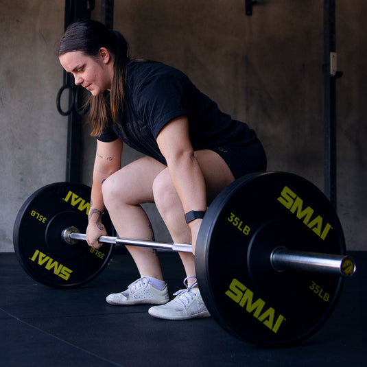 SMAI - Hd Bumper Plates (Pair) - 35lb
