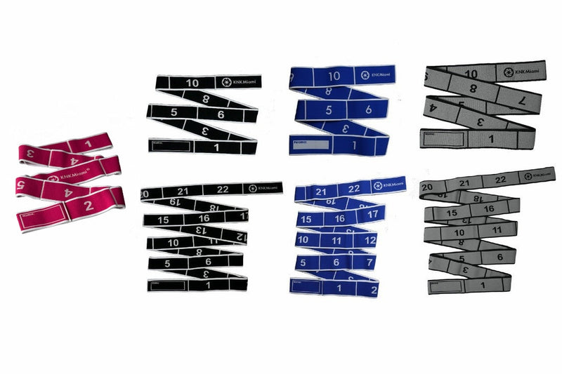 Load image into Gallery viewer, KNKMiami - 7 Stretch Bands Bundle (11, 12 &amp; 24 Loops, All Levels)
