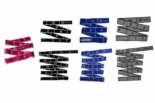 KNKMiami - 7 Stretch Bands Bundle (11, 12 & 24 Loops, All Levels)