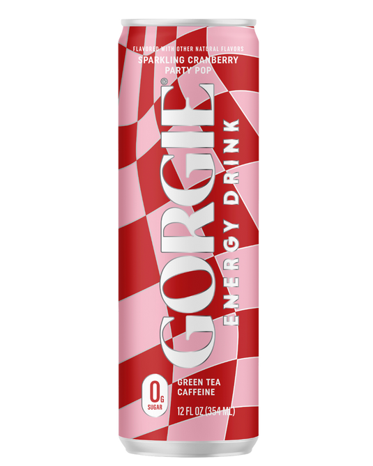 GORGIE - Energy Drink Cranberry Party Pop