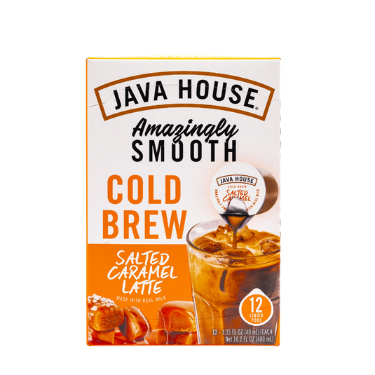 Java House - Latte Cold Brew Coffee Pods Salted Caramel