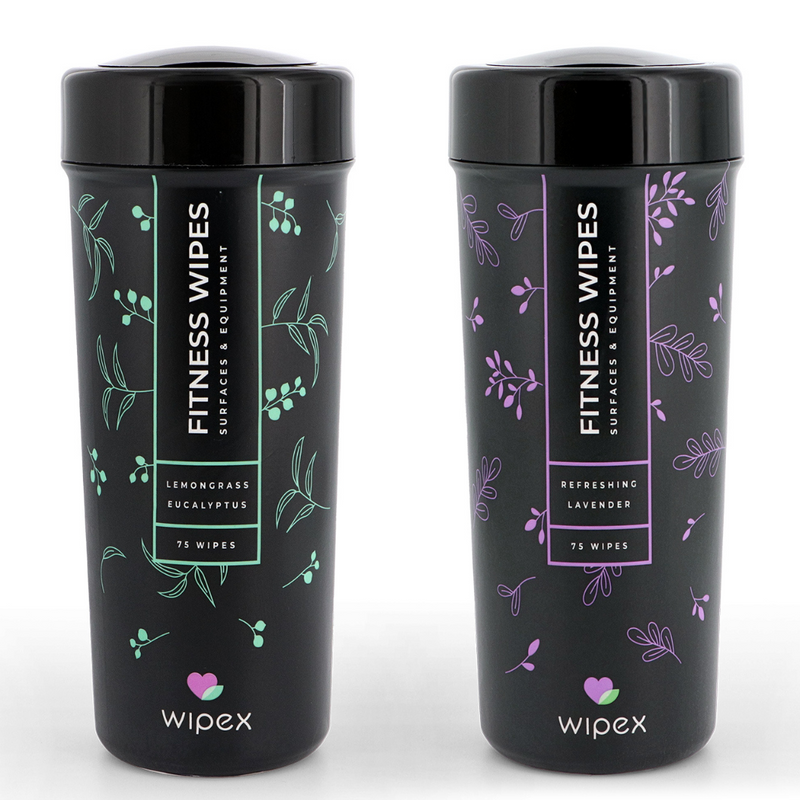 Load image into Gallery viewer, Wipex Co. - Natural Fitness Equipment Wipes – Safe on Skin, Essential Oil Formula
