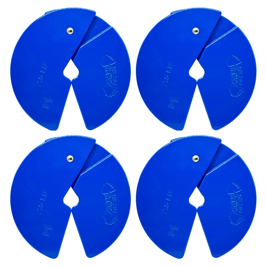 Micro Gainz Blue 2.5LB Dumbbell Fractional Weight Plates