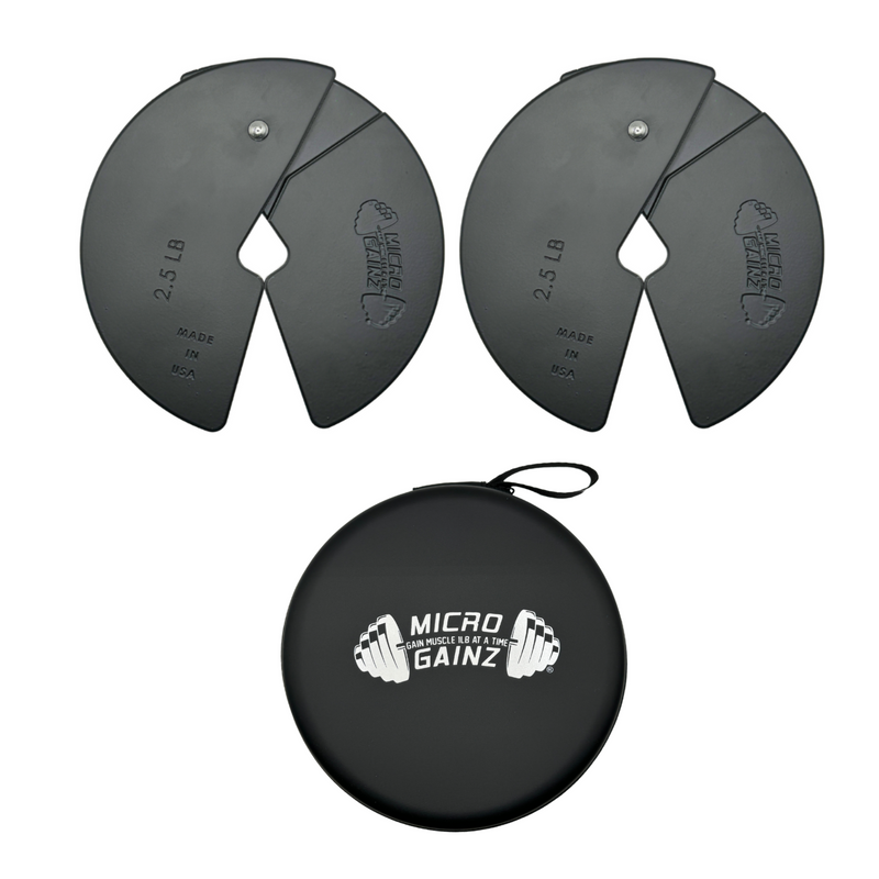 Load image into Gallery viewer, Micro Gainz 2.5LB Dumbbell Fractional Weight Plates
