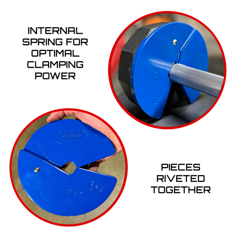 Load image into Gallery viewer, Micro Gainz Blue 2.5LB Dumbbell Fractional Weight Plates
