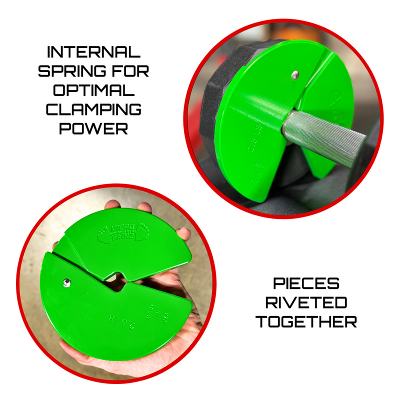 Load image into Gallery viewer, Micro Gainz Green 2.5LB Dumbbell Fractional Weight Plates
