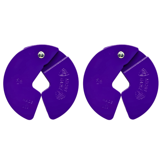 Micro Gainz Purple 1.25LB Dumbbell Fractional Weight Plates