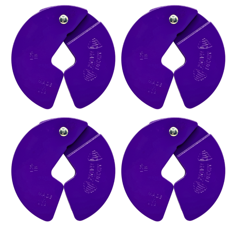Load image into Gallery viewer, Micro Gainz Purple 1.25LB Dumbbell Fractional Weight Plates
