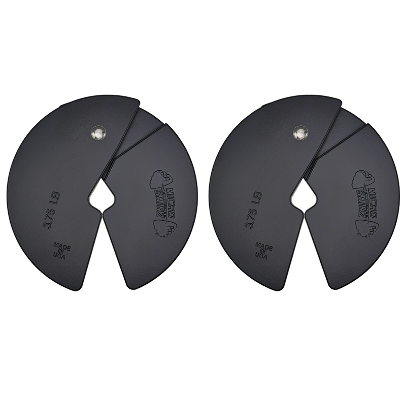 Load image into Gallery viewer, Micro Gainz - 3.75 LB Dumbbell Fractional Weight Plates

