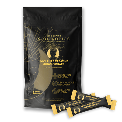 Keto Brainz Nootropics - Keto Brainz Nootropic Creatine Travel Packs Pre-Order