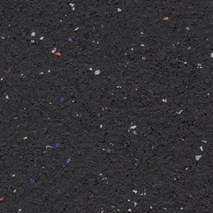 Rubber Flooring Rolls - Made in USA - Confetti / 1/4-inch (about 6mm)