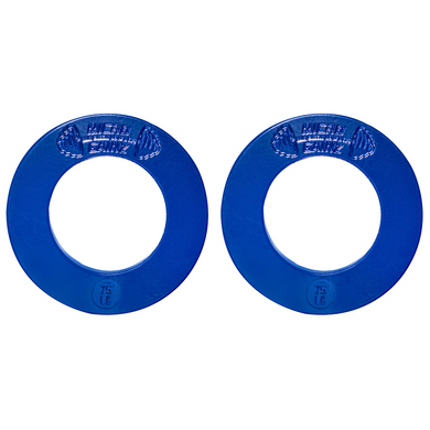 Micro Gainz - Olympic Size Fractional Weight Plates Pair of Blue .75Lb Plates