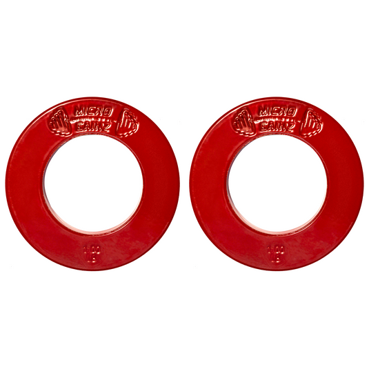 Micro Gainz Olympic Size Fractional Weight Plates Pair of 1LB Plates