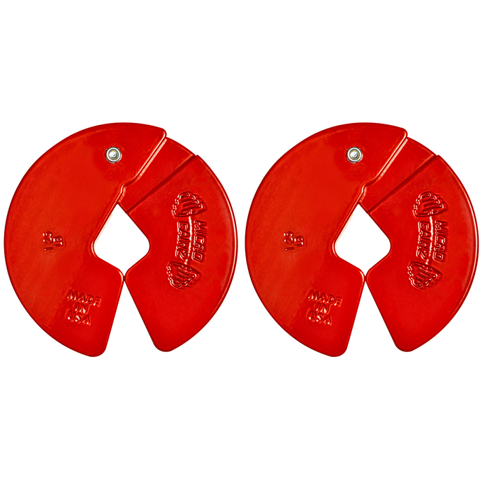 Micro Gainz Red 1.25LB Dumbbell Fractional Weight Plates