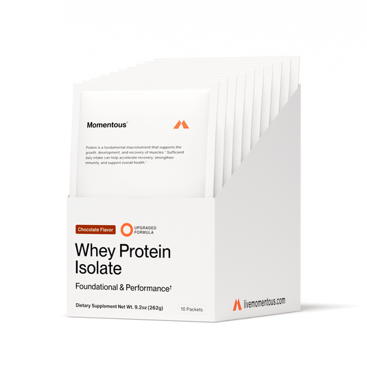 Momentous - Whey Protein Isolate 10-Travel Packs