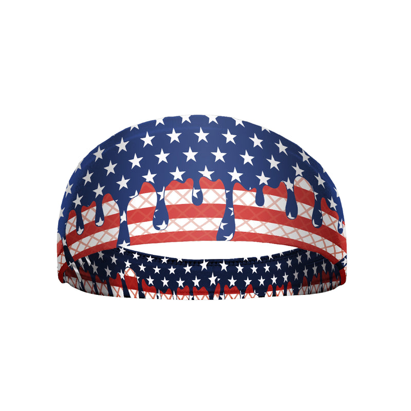 Load image into Gallery viewer, Elite Athletic Gear - USA Flag Ice Cream Headband
