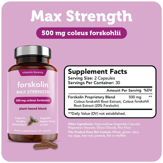 Vitamin Bounty - Forskolin Max Strength