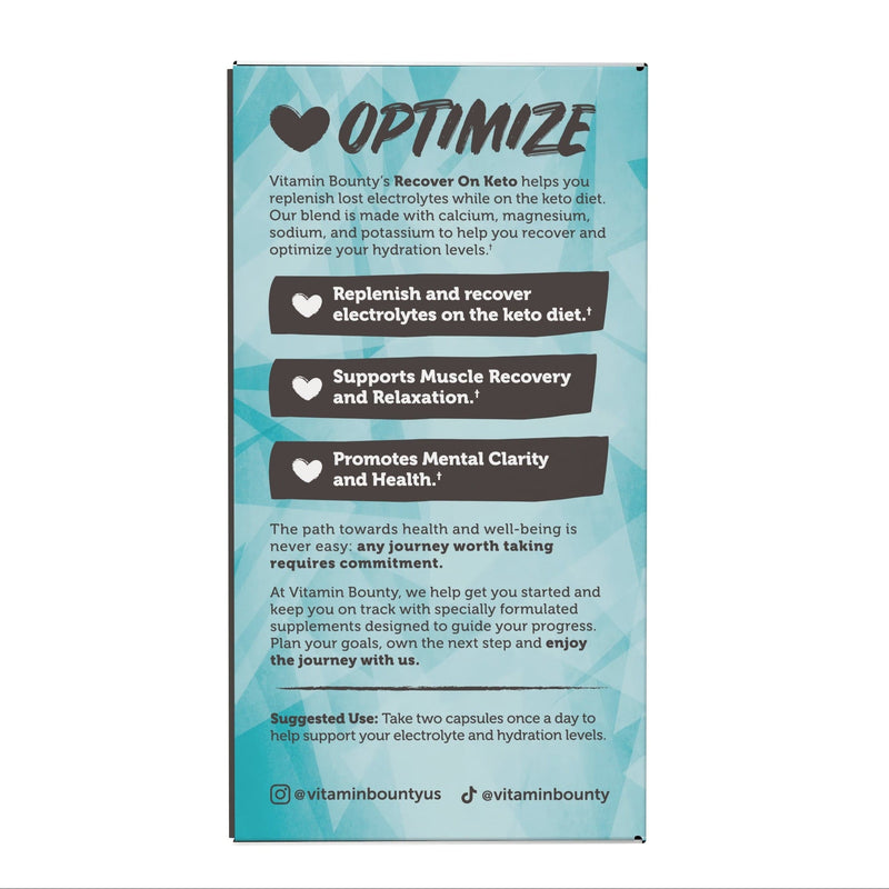 Load image into Gallery viewer, Vitamin Bounty - Recover On Keto Electrolyte Capsules
