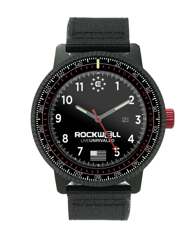 Load image into Gallery viewer, Rockwell Time - Vanguard (Black) Watch
