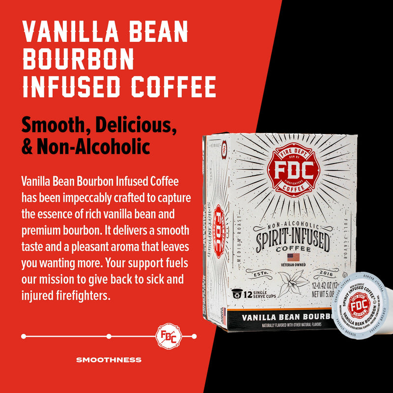 Load image into Gallery viewer, Fire Department Coffee - Vanilla Bean Bourbon Infused Coffee Pods
